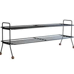 Maze Bill Shoe Shelf L, -dark brown Black Sale