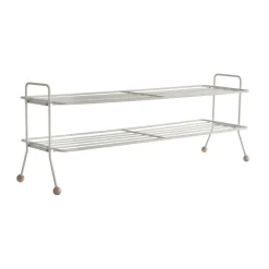 Maze Bill Shoe Shelf L Shoe shelf, Greige Grey Clearance