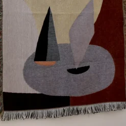 Ferm Living Bird boned throw, 80x110 cm Beige New