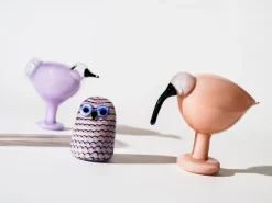 Iittala Birds by Toikka small owl, Light Purple Discount