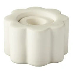 PotteryJo Birgit vase/candle sticks 5 cm, Shell White Best