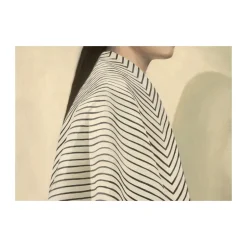 Paper Collective Black Stripes poster, 30x40 cm White Outlet
