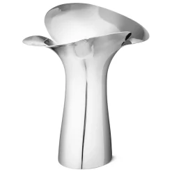 Georg Jensen Bloom Botanica vase, 33 cm Silver-coloured Discount