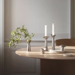Georg Jensen Bloom Botanica vase, 15 cm Silver-coloured