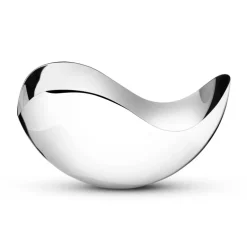 Georg Jensen Bloom serving bowl, petite, Ø 16 cm GreySilver-coloured Hot