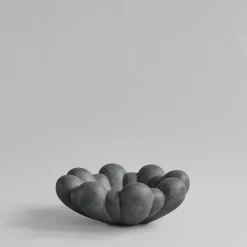 101 Copenhagen Bloom tray bowl large, Dark Grey Sale
