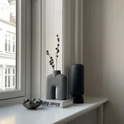 101 Copenhagen Bloom tray bowl mini, Dark Grey New