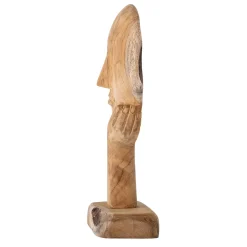 Bloomingville wooden sculpture 35 cm, nature Brown Clearance