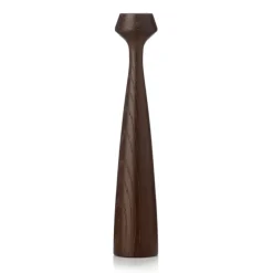 Applicata Blossom Lily candle holder 24.5 cm, Smoked oak Brown Online