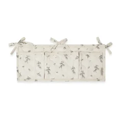 Garbo&Friends Bluebell satin quilted bed pocket, 18x43 cm Beige Hot