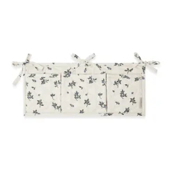 Garbo&Friends Blueberry satin quilted bed pocket, 18x43 cm Beige Best