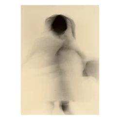 Paper Collective Blurred Girl poster, 30x40 cm BlackWhite Clearance