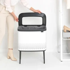 Brabantia Bo laundry basket 60 L, White Sale