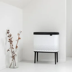Brabantia Bo laundry basket 60 L, White Sale