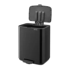 Brabantia Bo pedal bin 12 L, Matt Black Discount