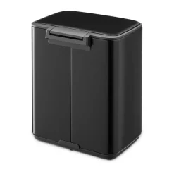 Brabantia Bo pedal bin 7 L, Matt Black