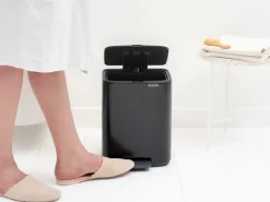 Brabantia Bo pedal bin 7 L, Matt Black