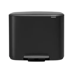 Brabantia Bo pedal bin 11+23 l, matt Black Hot