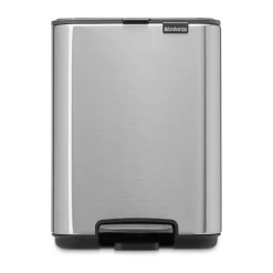 Brabantia Bo pedal bin 4 L, Matte Steel Fingerprint Proof Silver-coloured Online