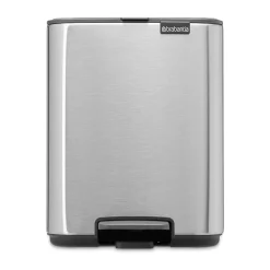 Brabantia Bo pedal bin 7 L, Matte Steel Fingerprint Proof Silver-coloured Hot