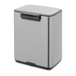 Brabantia Bo pedal bin 7 L, Matte Steel Fingerprint Proof Silver-coloured Hot