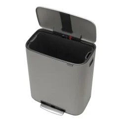 Brabantia Bo pedal bin 60 L, Mineral concrete Grey Discount
