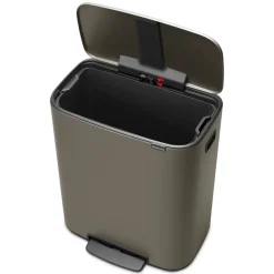 Brabantia Bo pedal bin 60 L, Platinum Grey Hot