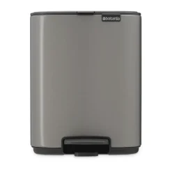 Brabantia Bo pedal bin 7 L, Platinum Grey New
