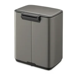 Brabantia Bo pedal bin 7 L, Platinum Grey New
