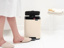 Brabantia Bo pedal bin 7 L, Soft Beige