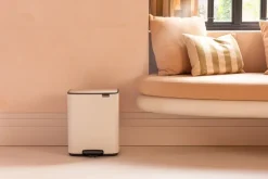 Brabantia Bo pedal bin 12 L, Soft Beige Best