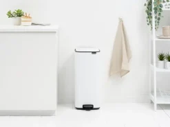 Brabantia Bo pedal bin 30 L, White Sale