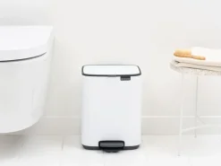 Brabantia Bo pedal bin 7 L, White Discount