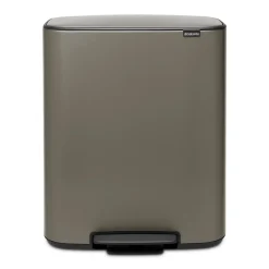 Brabantia Bo pedal bin 2x30 L, Platinum Grey Outlet