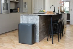 Brabantia Bo touch bin 60 L, Confident Grey New