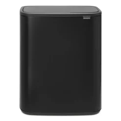 Brabantia Bo touch bin 60 L, Matte Black