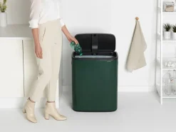 Brabantia Bo touch bin 60 L, Pine Green Online