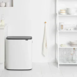Brabantia Bo touch bin 60 L, White Discount