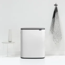 Brabantia Bo touch bin 60 L, White Discount