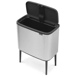 Brabantia Bo touch bin 36 litre, matte stainless steel Silver-coloured Hot