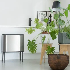 Brabantia Bo touch bin 36 litre, matte stainless steel Silver-coloured Hot