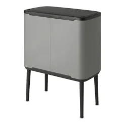 Brabantia Bo touch bin 11+23 litre, Mineral concrete Grey Online