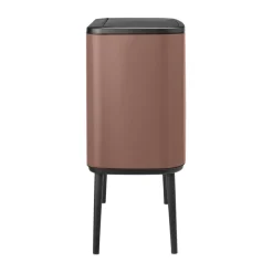 Brabantia Bo touch bin 11+23 litre, Satin taupe Brown Outlet