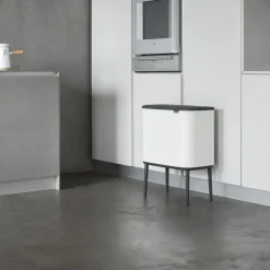 Brabantia Bo touch bin 36 litre, White Outlet