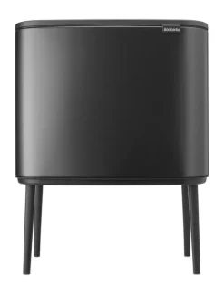 Brabantia Bo touch bin 3 x 11 litre, Confident Grey New