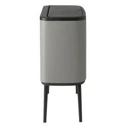 Brabantia Bo touch bin 3 x 11 litre, Mineral concrete Grey Hot