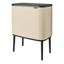 Brabantia Bo touch bin 3 x 11 litre, Soft Beige Outlet