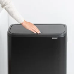 Brabantia Bo touch bin high 60 L, Matte Black Sale