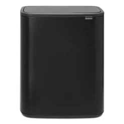 Brabantia Bo touch bin 2x30 L, matte Black Clearance