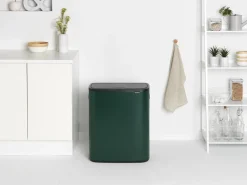 Brabantia Bo touch bin 2x30 L, Pine Green Sale